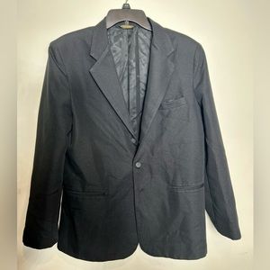 Men’s Claiborne Black Blazer Size 20 Reg